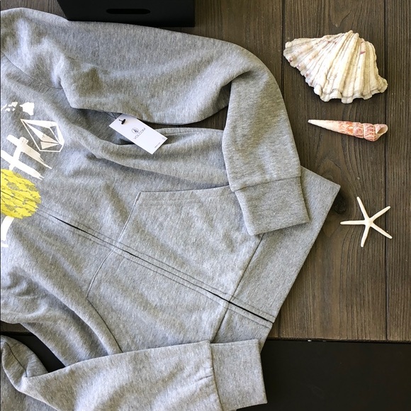 🌴🔆VOLCOM- PINEAPPLE PARTY ZIP UP HOODIE🔆🌴 - Picture 5 of 7